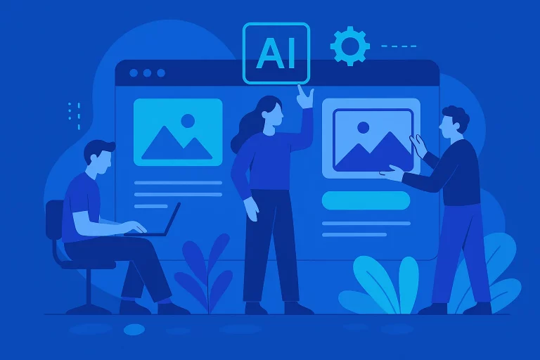 Le collaboratif IA en design web