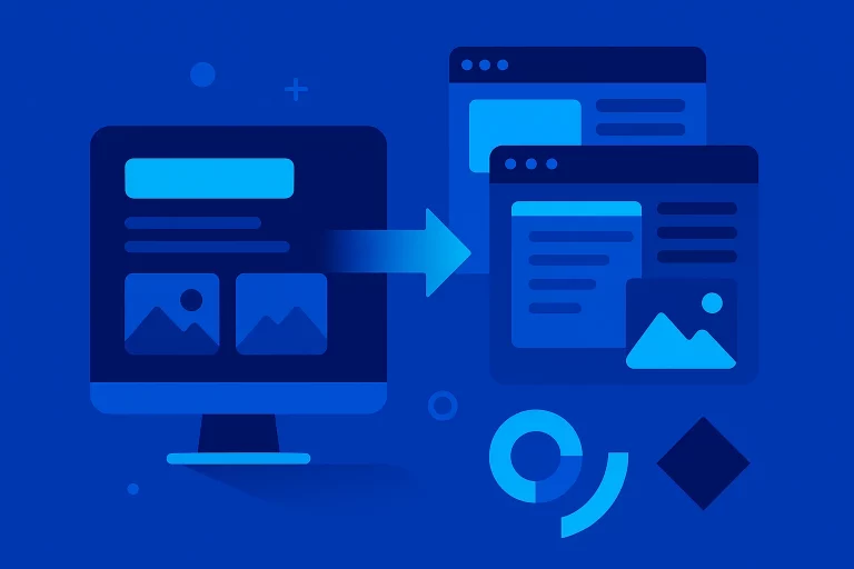 Transitions de vue multi‑page transforment le design et le graphisme web